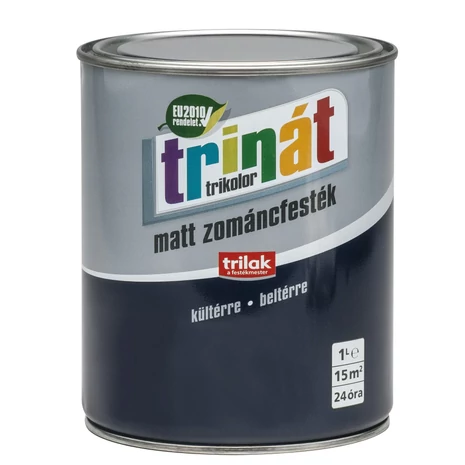 Trinát Matt Zománcfesték II. 1 L Szürke 200