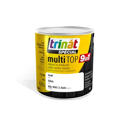 Trinát Multitop 9in1 Alapozó és fedőfestékben és kiszerelésekben